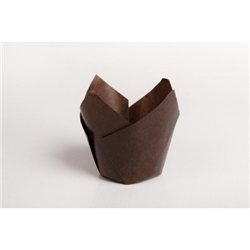 TEXAS MUFFIN MOULD BROWN x 2500 (CP60/175)