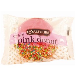 BALFOURS 12x130G PINK DONUT 100s & 1000s