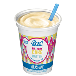 F'REAL 296MLx10 CAKE BATTER THICKSHAKE
