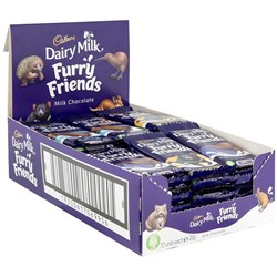 CADBURY FURRY FRIENDS 20G X 72 