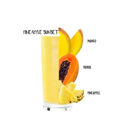 CROPS FRUIT 15x180G PINEAPPLE SUNSET SMOOTHIE