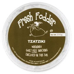 FRESH FODDER 200G X 8 TZATZIKI *
