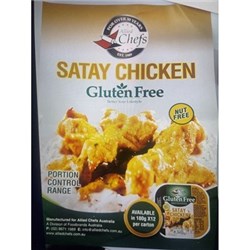 ALLIED CHEFS 180G X 12 SATAY CHICKEN (NUT FREE)