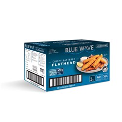 BLUE WAVE 3KG CRISPY BATTERED FLATHEAD