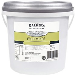BARKER'S 5KG FRUIT MINCE*