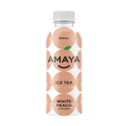 AMAYA 500MLx12 WHITE PEACH ICE TEA