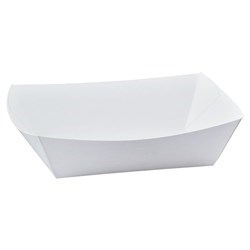 AB #2 WHITE FOOD TRAY (900)