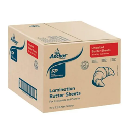 ANCHOR 20 x 1KG UNSALTED BUTTER SHEETS