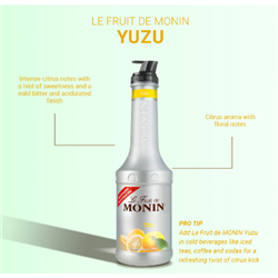 MONIN 4x1LT YUZU PUREE 