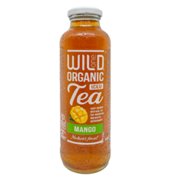WILD ONE 360ML X 12 WILD ORGANIC ICED TEA MANGO