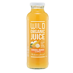 WILD ONE 360ML X 12 BANANA MANGO & APPLE JUICE