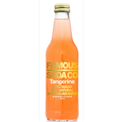 FAMOUS 6x330ML TANGERINE SODA 
