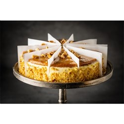 LOOMAS 10 CUT CARROT CAKE 8IN