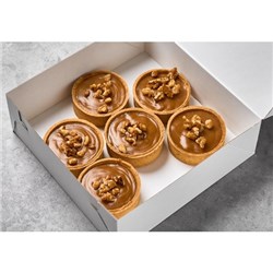 LOOMAS 6 X 8CM CARAMEL WALNUT TARTS