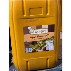 GOLDEN FLOWER 20LT RICE BRAN OIL - JERRYCAN