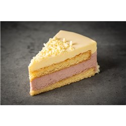 LOOMAS 10 CUT VANILLA RASP SPONGE CAKE GF 8IN