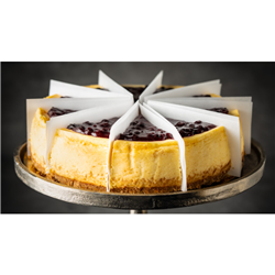 LOOMAS 10 CUT BLUEBERRY CHEESECAKE 8IN
