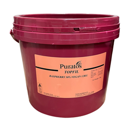 PURATOS 12KG VEGAN RASPBERRY TOPFIL 50%*
