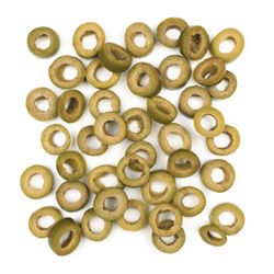 GUZZ 13KG GREEN SLICED MANZANILLA OLIVES