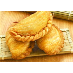 HAKKA 2KG 40X50G CURRY PUFFS 1/2 MOON MED/MILD