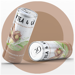 ITEA 250MLx24 GINGER CINNAMON SPRAKLING TEA