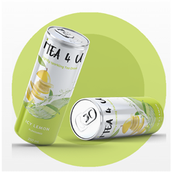 ITEA 250MLx24 ICY LEMON SPARKLING TEA*