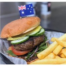 BLB 150G X 36 SHAZAM LAMB BURGERS*