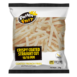 PRIMA FRIT 10MM 2KGx6 CRISPY COATED FRIES