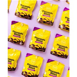 SERIOUS FRUIT 36x65G CHOC DIPPED PINEAPPLE BITES