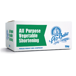 PROBAKE 15KG ALL PURPOSE VEG SHORTENING