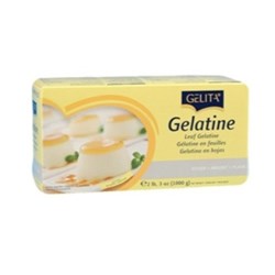GELITA 1KG SILVER GELATINE LEAVES 160 BLOOM