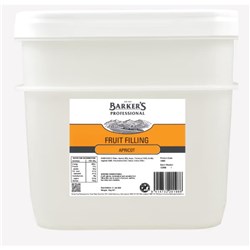 BARKER'S 12KG APRICOT FRUIT FILLING