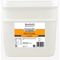 BARKER'S 12KG BLUEBERRY FRUIT FILLING
