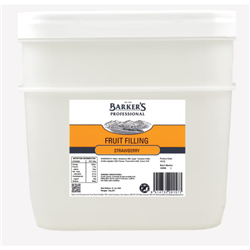 BARKER'S 12KG STRAWBERRY FRUIT FILLING