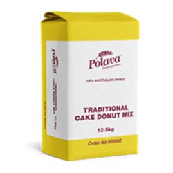 POLAVA 12.5KG TRADITIONAL CAKE DONUT MIX