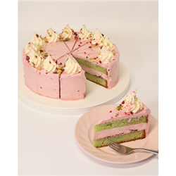 SBN 9IN RASP PISTACHIO CAKE*
