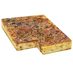 KB 1.75KG GF QUICHE LORRAINE TRAY