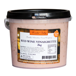 WOM 2KG GF RED WINE VINEGARETTE