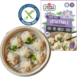 MRS TRANS 1KG GF VEGETABLE DUMPLINGS