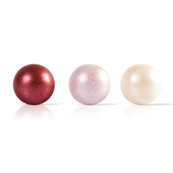 DOBLA 470G/312 X 14MM MINI ASSTD PEARLS RD/PK/WH*