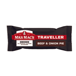MRS 160G X 24 BEEF & ONION TRAVELLER PIE