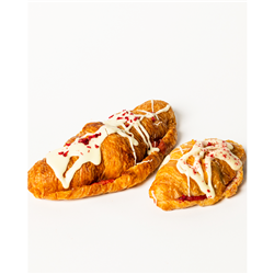 MOSAIC 60MM PETITE BAKED TWICE RASP MACARON CROISSANT (6)*