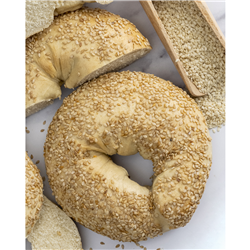 SBN (5) BROOKLYN STYLE SESAME BAGELS*
