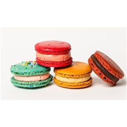 MOSAIC 55MM MIXED RIVIERA INDULGENT MACARONS (12)*