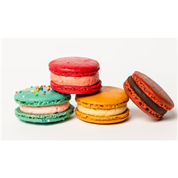 MOSAIC 55MM MIXED RIVIERA INDULGENT MACARONS (12)*