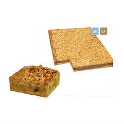 KB 1.6KG GF UNCUT APPLE CRUMBLE TRAY*