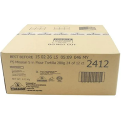 MISSION 2412 5INx24 FLOUR TORTILLA