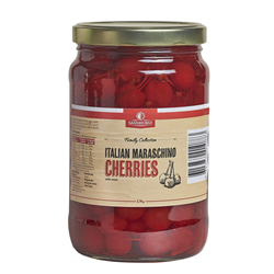 SF 1.9KG ITALIAN MARASCHINO CHERRIES WITH STEM