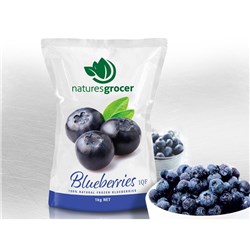 NATURES GROCER 1KG BLUEBERRIES IQF