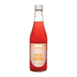 SIMPLE 330ML X 12 ORGANIC BLOOD ORANGE